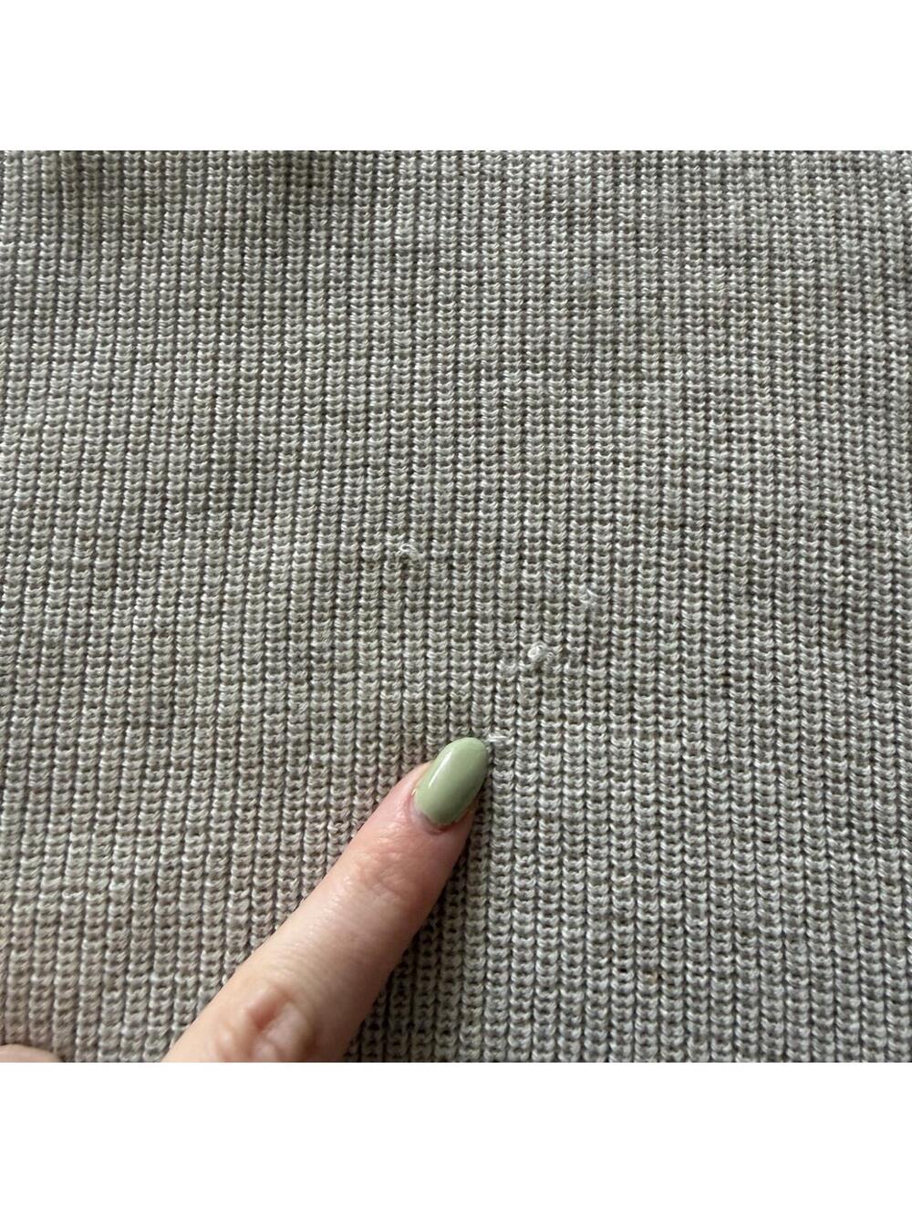 Wilfred for Aritzia Wool Turtleneck Sweater Lightweight Fall Cozy Fisherman - Picture 6 of 7